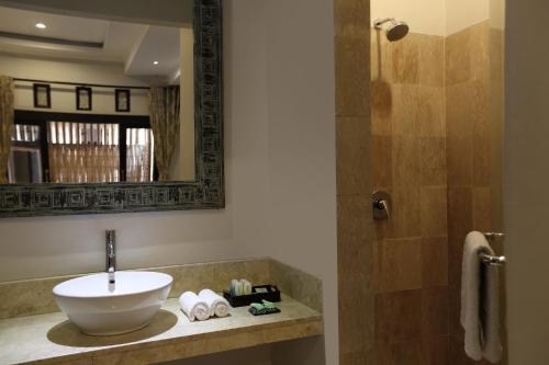 Kúpeľňa v ubytovaní Vamana Resort - CHSE Certified