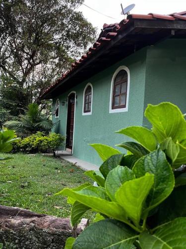 Taman di luar Café com chocolate