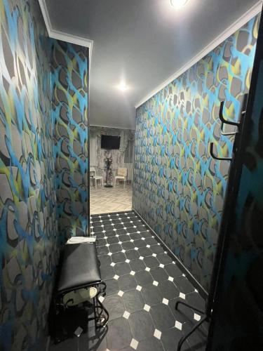 Bilik mandi di Квартира посуточно Астана