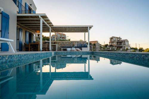 Villa Ariste with stunning views near Fiscardo