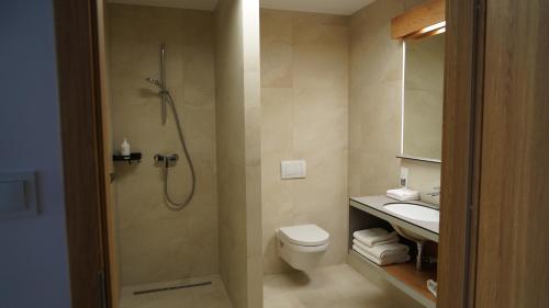 Ένα μπάνιο στο Apartament Aparthotel Passage