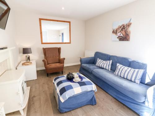 Et opholdsområde på Elder Cottage