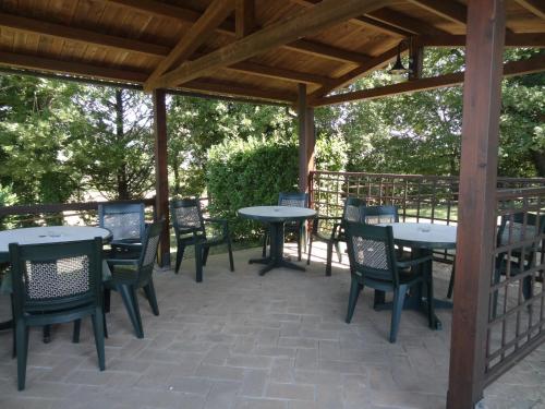 Patio nebo venkovní prostory v ubytování Borgo Il Villino