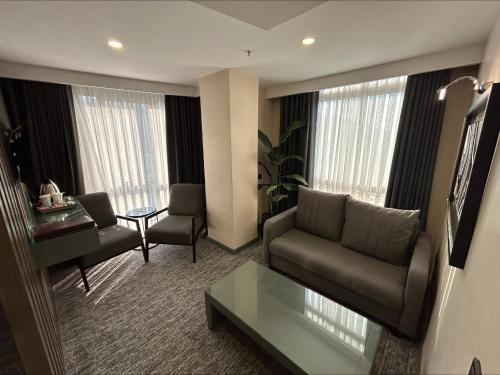 Гостиная зона в Grand Turkuaz Hotel
