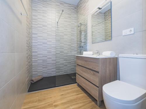 Phòng tắm tại Cubo's Casa El Candil