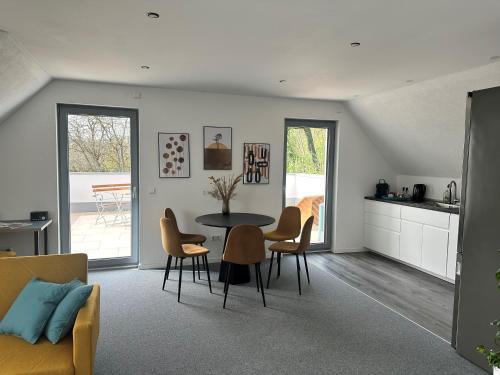 Η κουζίνα ή μικρή κουζίνα στο Schönes Appartement, zentral in Biberach