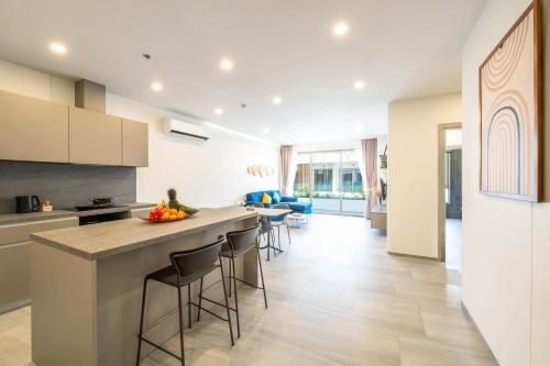 Dapur atau dapur kecil di HOMA Cherngtalay Phuket