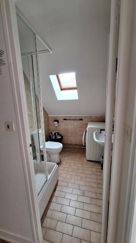 Kúpeľňa v ubytovaní Gîte la passerelle