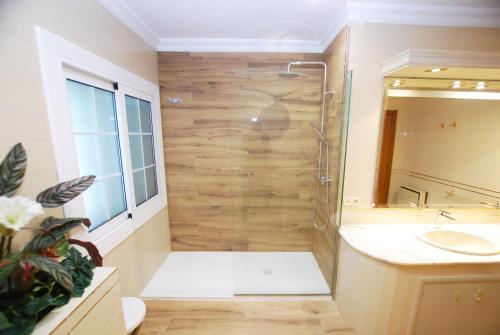 Koupelna v ubytování Villa Magnolia