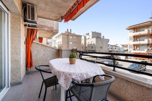 Μπαλκόνι ή βεράντα στο Apartamentos Cunidor - Cunit