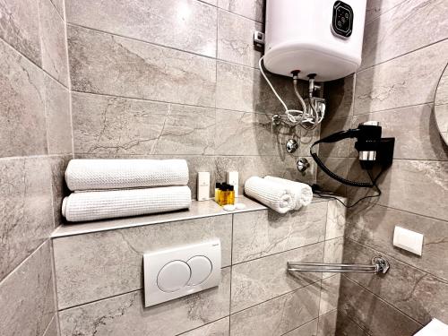 Salle de bains dans l'établissement Epicenter