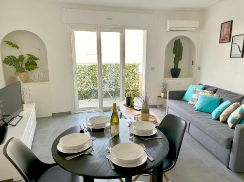 Cannes CROISETTE - plages - palais - bord de mer - Appartement moderne et lumineux avec balcon