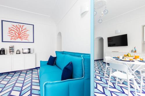 Casa Aurora Positanoにあるテレビまたはエンターテインメントセンター