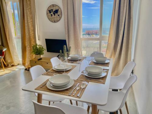 Seafront in Marbella with pool and garage