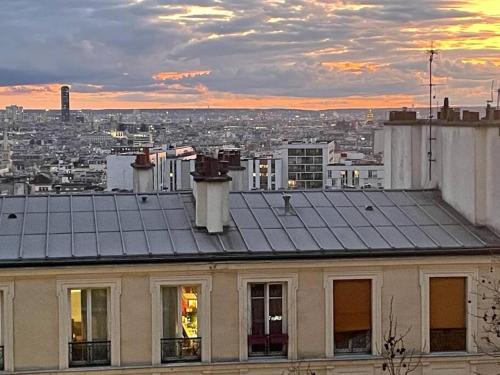 Imagine din galeria proprietății Apt Buttes Chaumont vue Paris din 