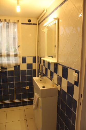 Kúpeľňa v ubytovaní Gîte proche de Giverny