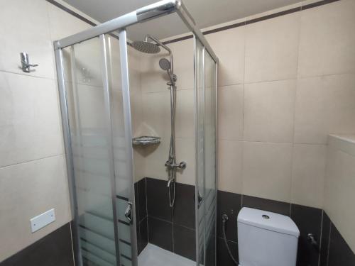 Koupelna v ubytování Hotel Belvedere Mindelo, Cabo Verde