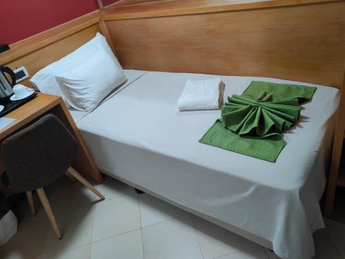 Postel nebo postele na pokoji v ubytování Hotel Belvedere Mindelo, Cabo Verde