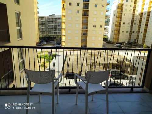 Balkoni atau teres di Alex Holiday Apartment