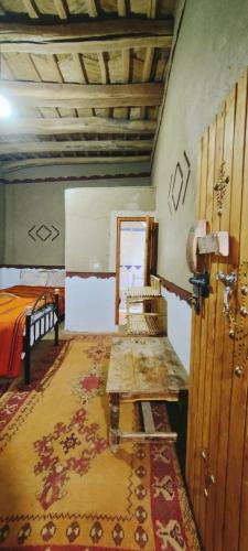 Cama o camas de una habitación en Riad DAR outebba