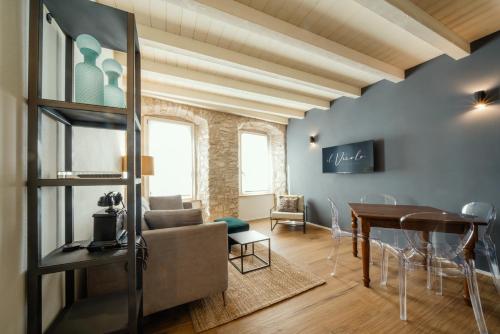 אזור ישיבה ב-Il Vicolo Suite Apartments-Il Cortiletto