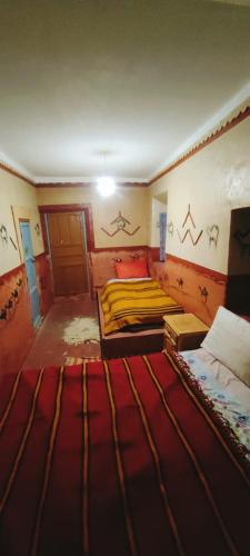 Cama o camas de una habitación en Riad DAR outebba