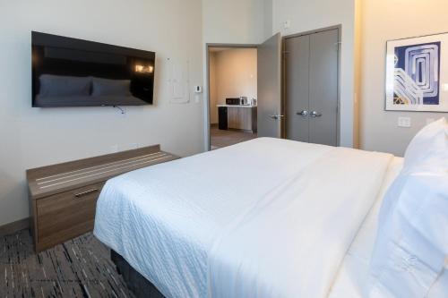 Katil atau katil-katil dalam bilik di Holiday Inn Express & Suites Englewood - Denver South by IHG