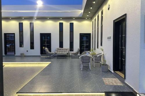 Χώρος καθιστικού στο استراحه فندقيه فخمه نطاق المدينه بخصم ترويجي