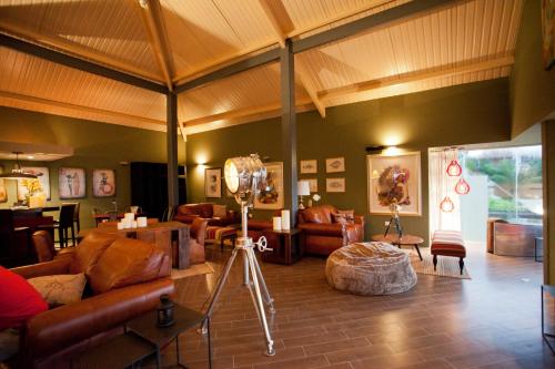 Część wypoczynkowa w obiekcie Maloka Hotel Boutique & Spa