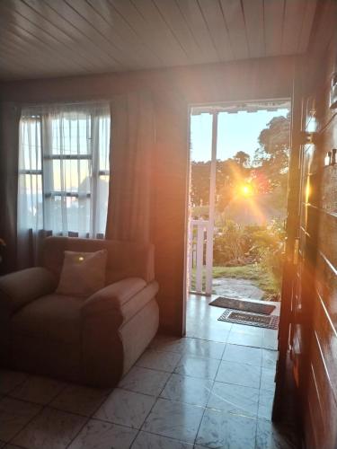 Ruang duduk di Casa Chicua