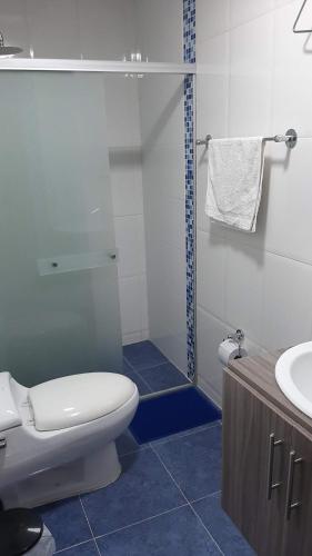 Bilik mandi di San Joaquín B&B