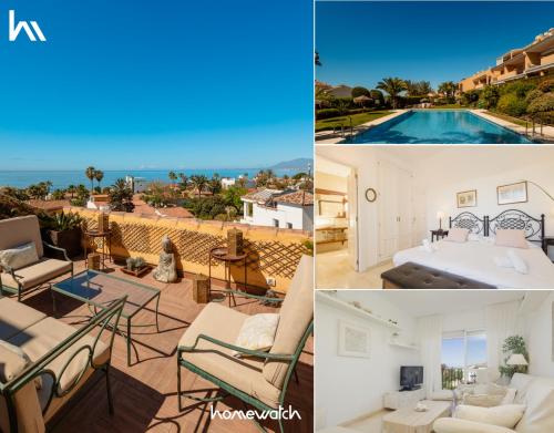 Beautiful beachside duplex apartment with amazing sea views