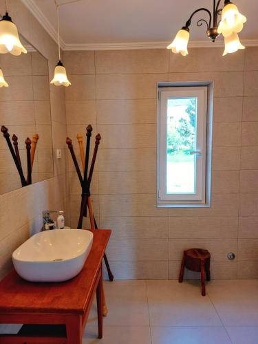 Koupelna v ubytování Apartman Solis 2