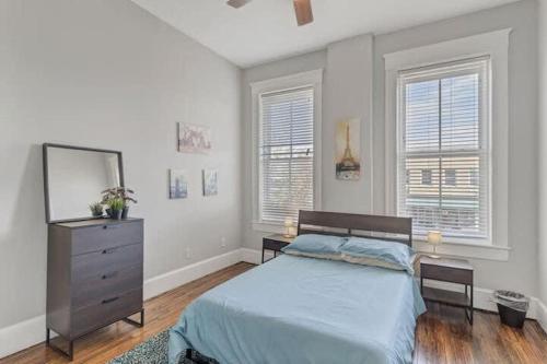 Bright & spacious Property - Pet friendlyにあるベッド