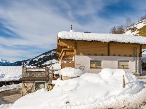 Sunlit Apartment near Ski Area in Hollersbach im Pinzgau trong mùa đông