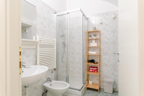 Phòng tắm tại Corte d'Appello Rooms