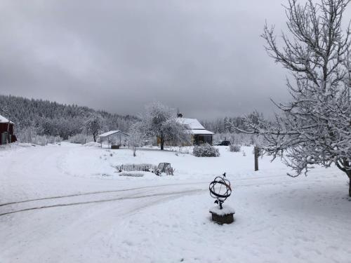 Åsmyragård v zimě
