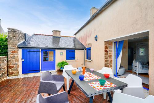 Maison avec terasse et jardin - 1km plage de Kérity