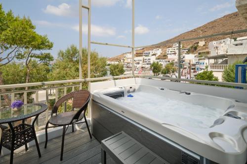 Nespecifikovaný výhled na hory nebo výhled na hory při pohledu z aparthotelu