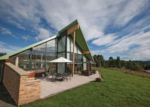 The building where the resort is located 