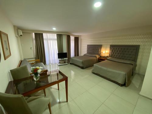 Ruang duduk di Hotel Howard Johnson Rosario