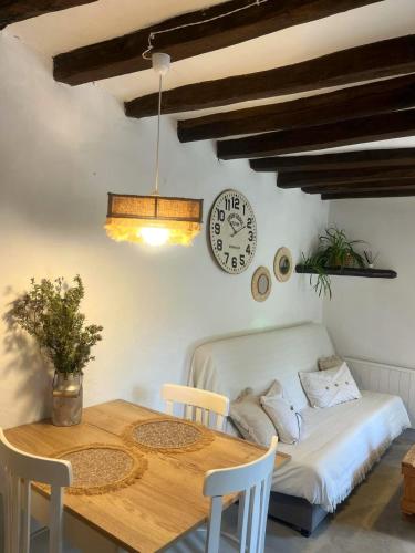 Ruang duduk di Casa Juanillo