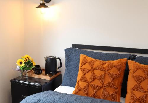 Χώρος καθιστικού στο Cosy Ensuite Double Room