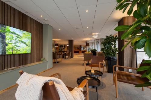 Posezení v ubytování Spar Hotel Gårda