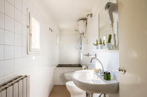 Koupelna v ubytování Cerchi 3