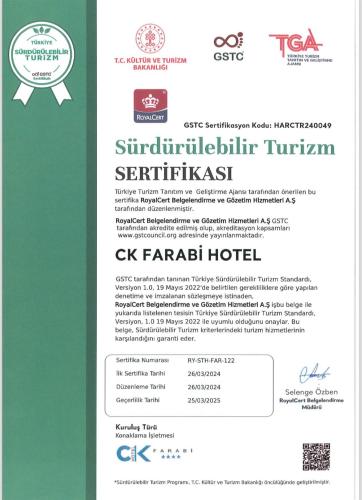 ahaarhaarhaarhaarhaar documentation is shown on ahaarhaarhaarhaarhaar at CK Farabi Hotel in Ankara