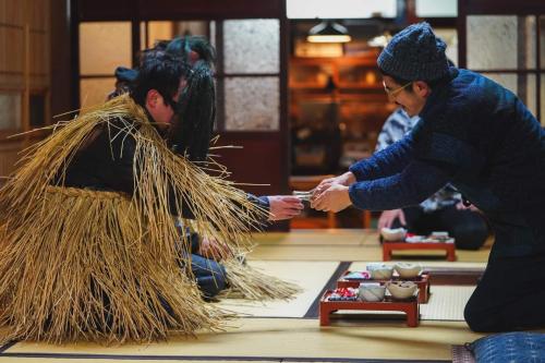 Hosté ubytování 農家民宿と古民家カフェ 里山のカフェ ににぎ