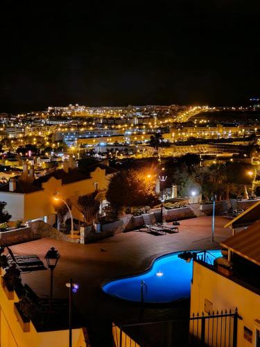 Costa Adeje Topfloor corner panoramics views & pools