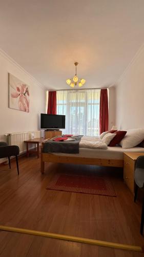 Llit o llits en una habitació de Apartman Danka