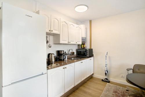 Η κουζίνα ή μικρή κουζίνα στο Apartamento Yumbo Roque Nublo